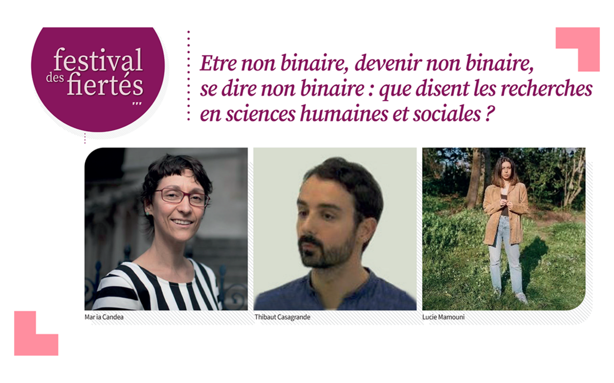 15 novembre 2022 : rencontre Être binaire, devenir non binaire, se dire non binaire