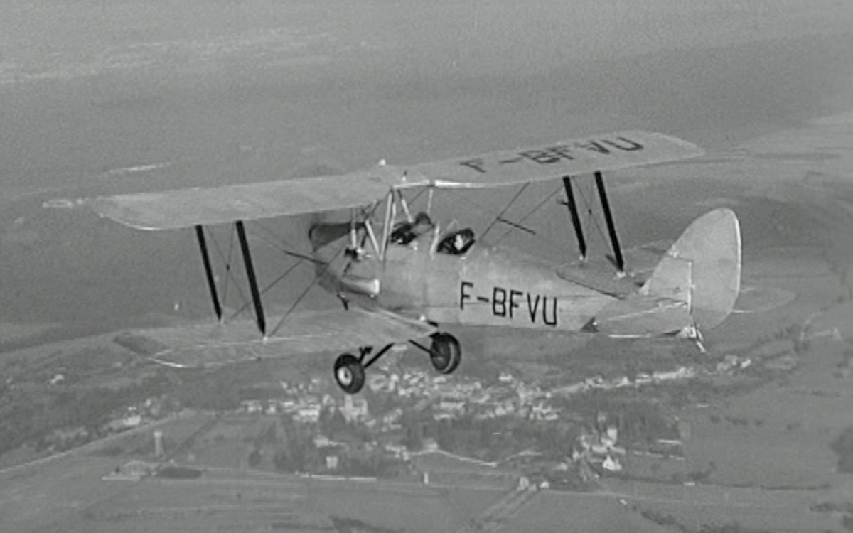 Le biplan reprend son vol 