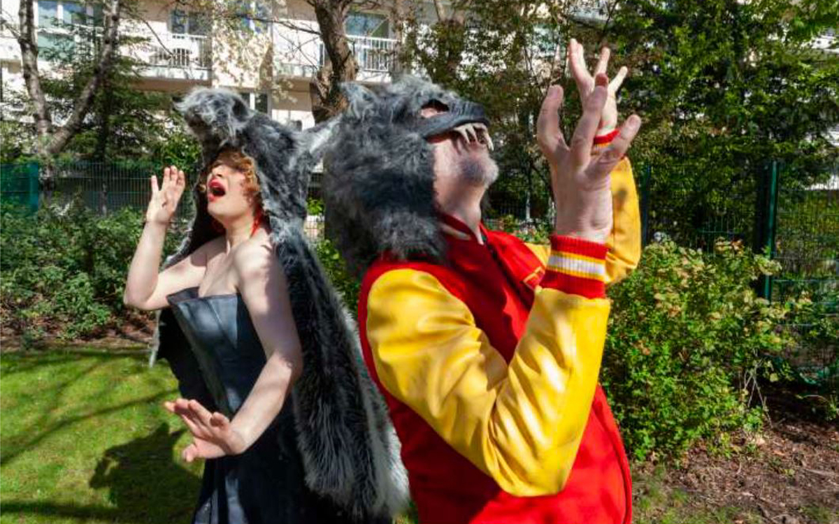 Photo dans l'ambiance du spectacle "L’élan des langues"