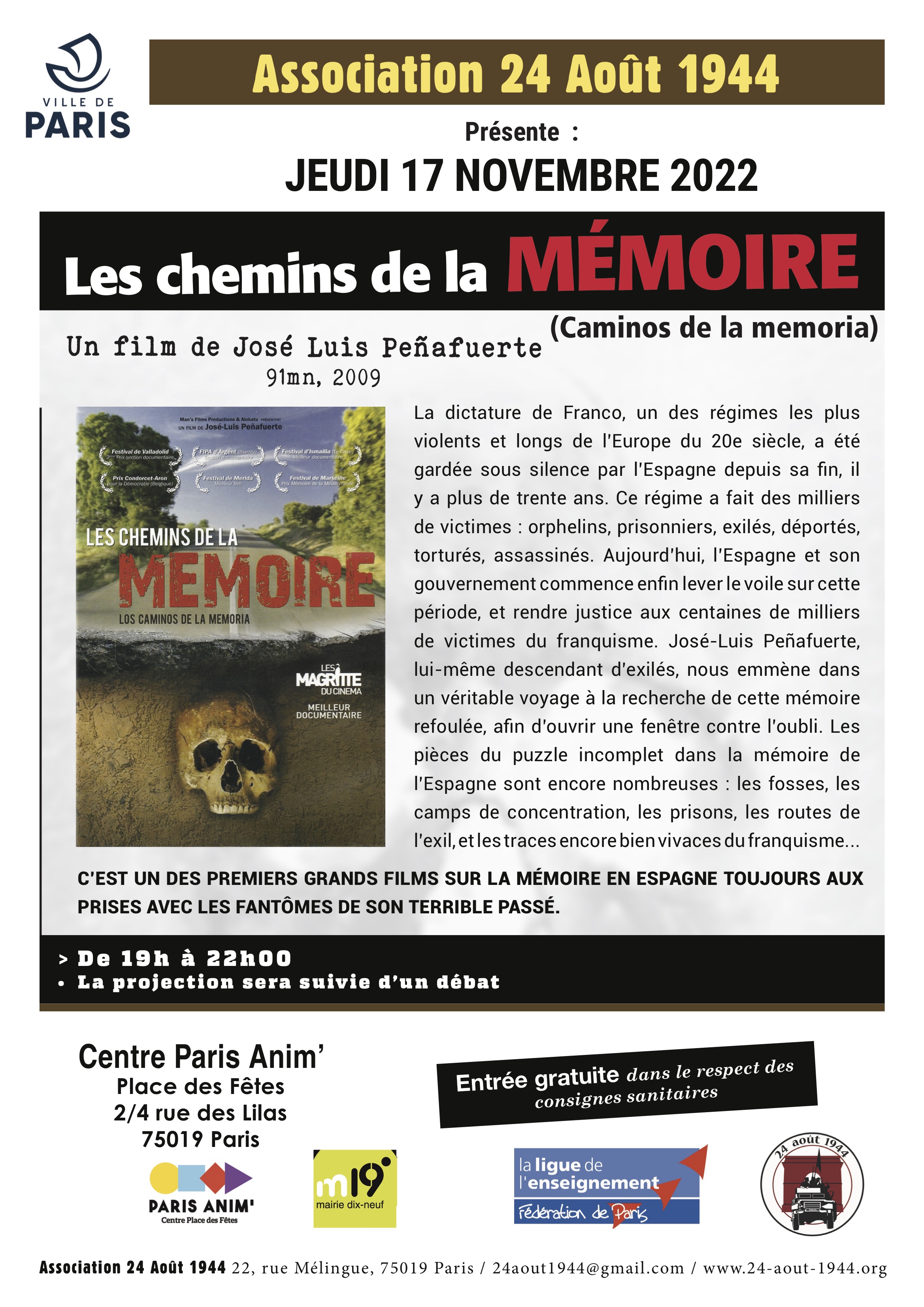 Les victimes du franquisme demandent vérité et justice…