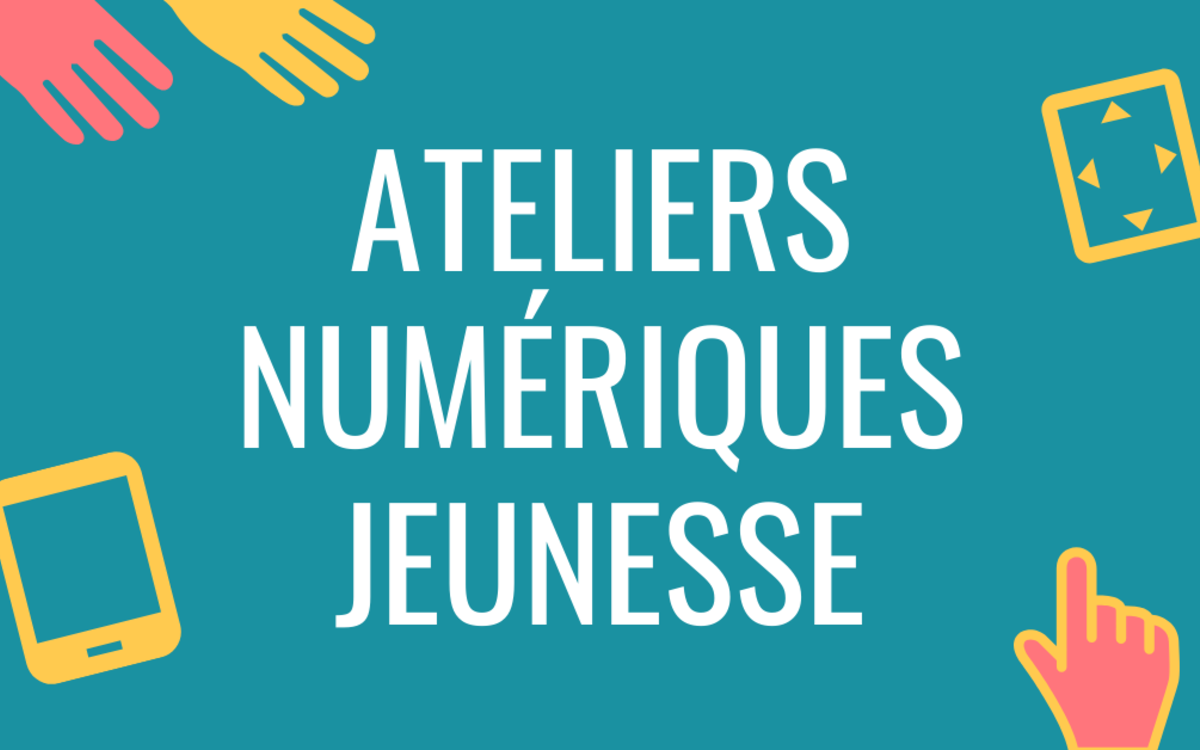 Logo atelier numérique jeunesse