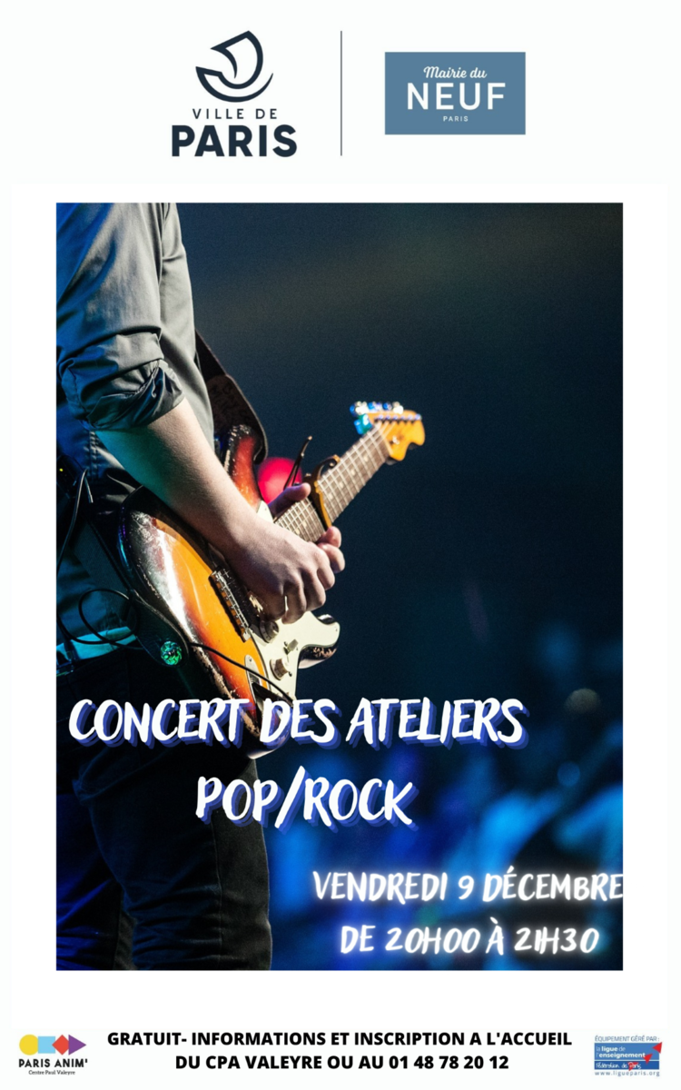 Guitare, concert, rock