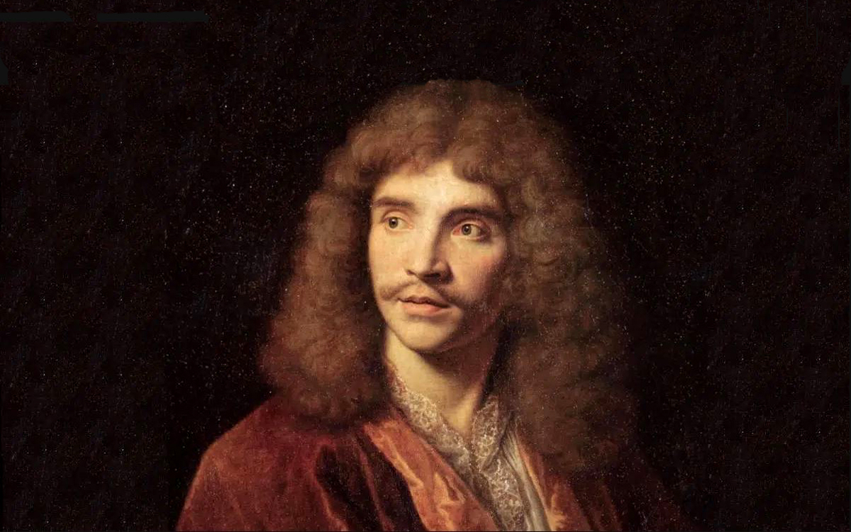 portrait peint de Molière