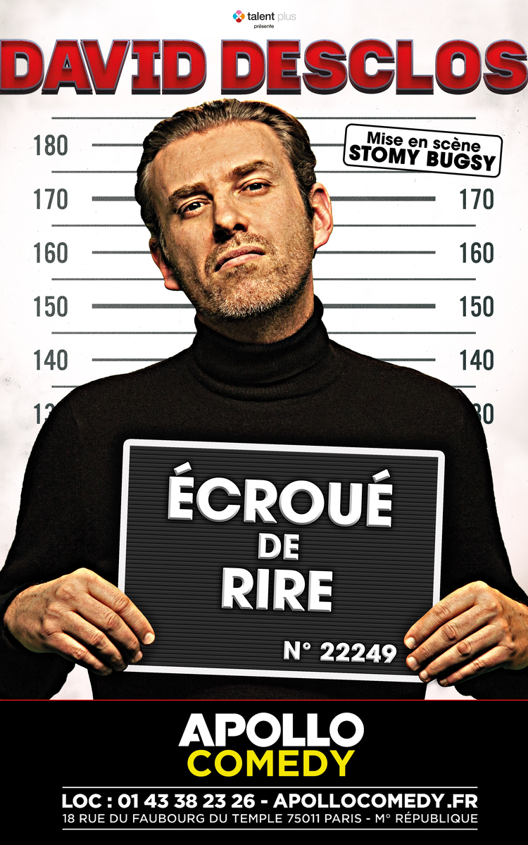 DAVID DESCLOS "Ecroué de rire"