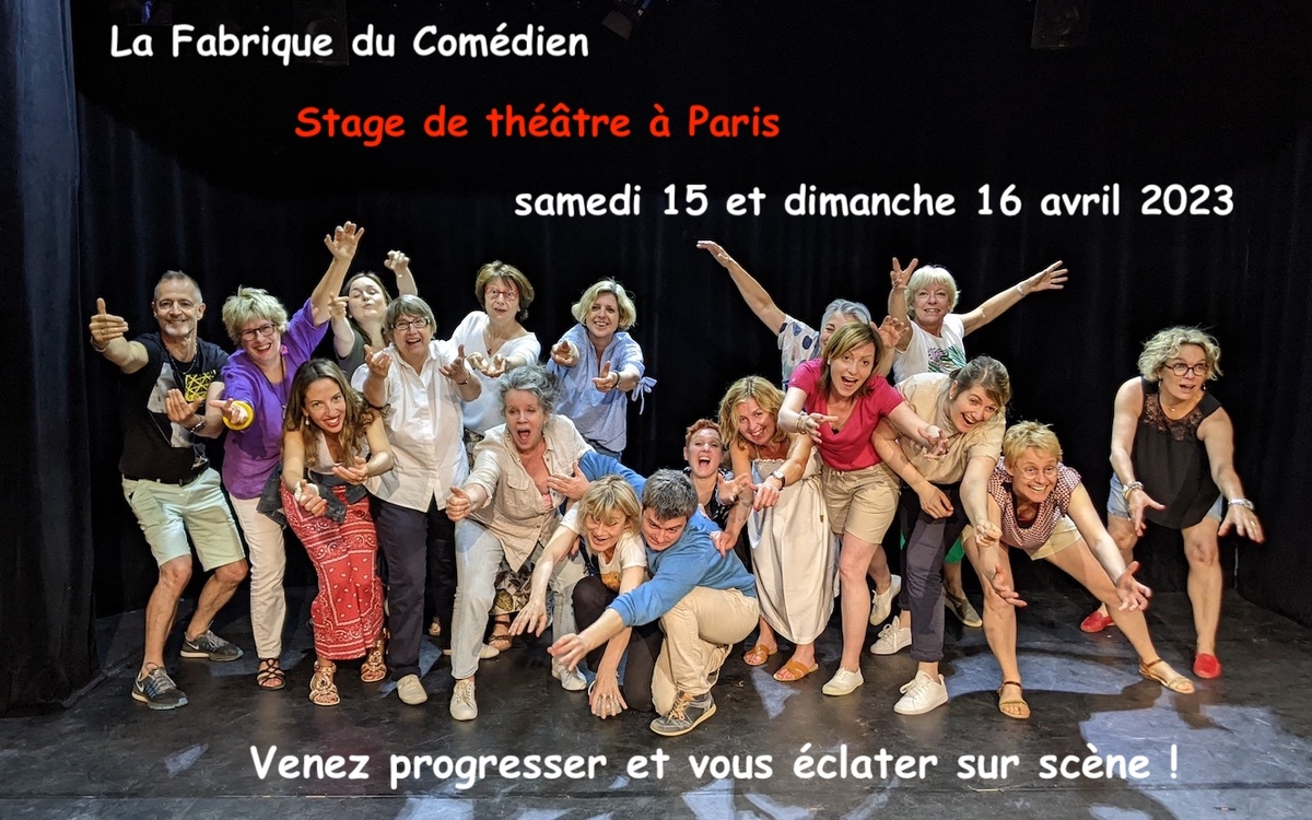 stage theatre week-end Paris