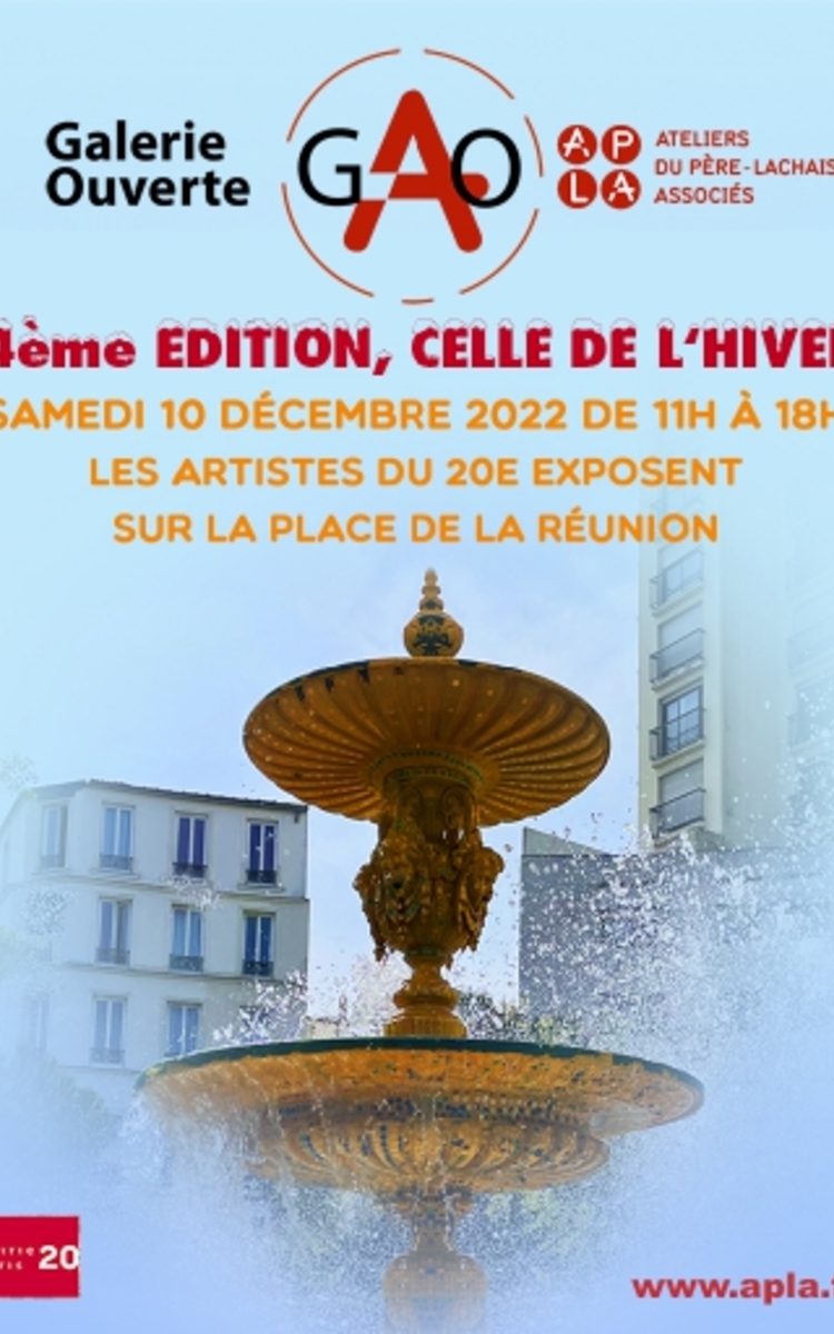 Galerie ouverte, place de la réunion