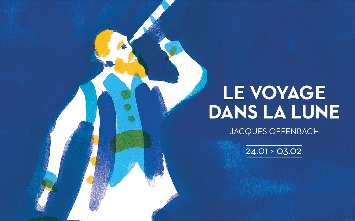 affiche du spectacle le voyage dans la lune