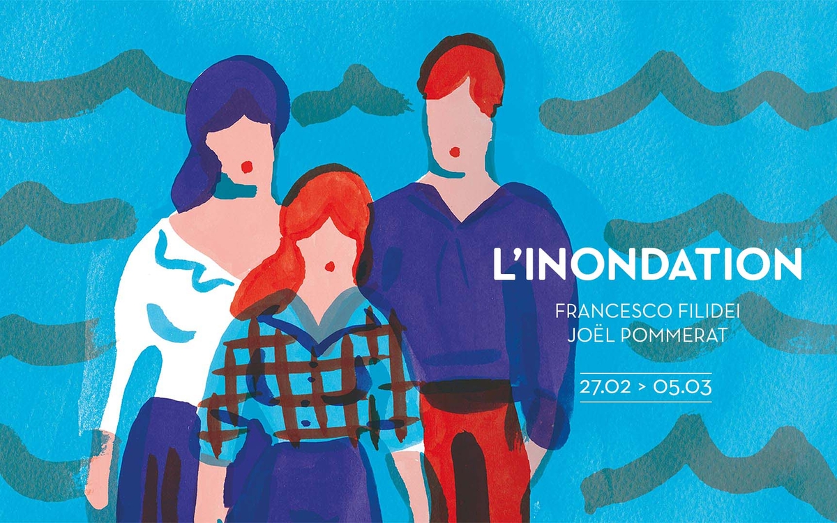 affiche du spectacle l'inondation