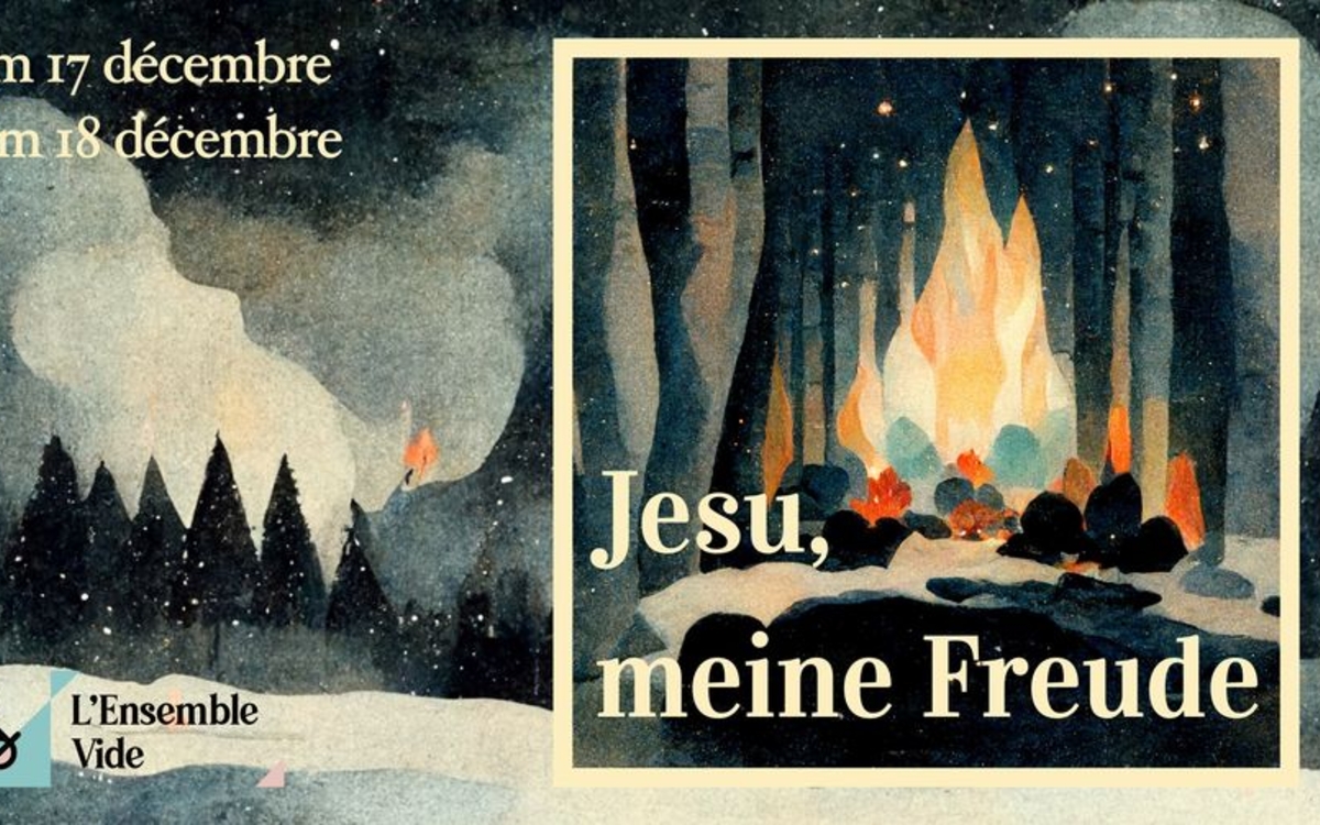Affiche de concert "Jesu, meine Freude"