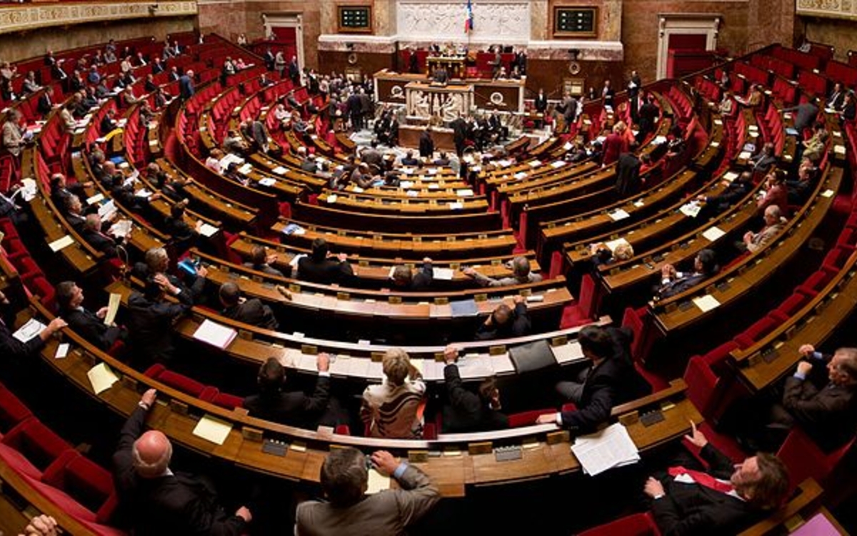 Hémicyle de l'Assemblée nationale
