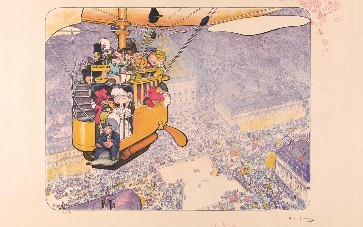 André Devambez - Le dirigeablobus