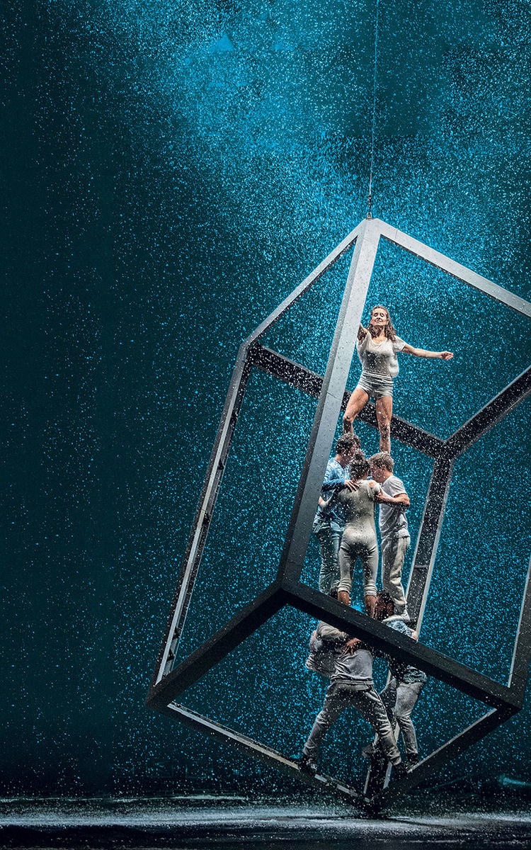 Figure acrobatique de circassiens