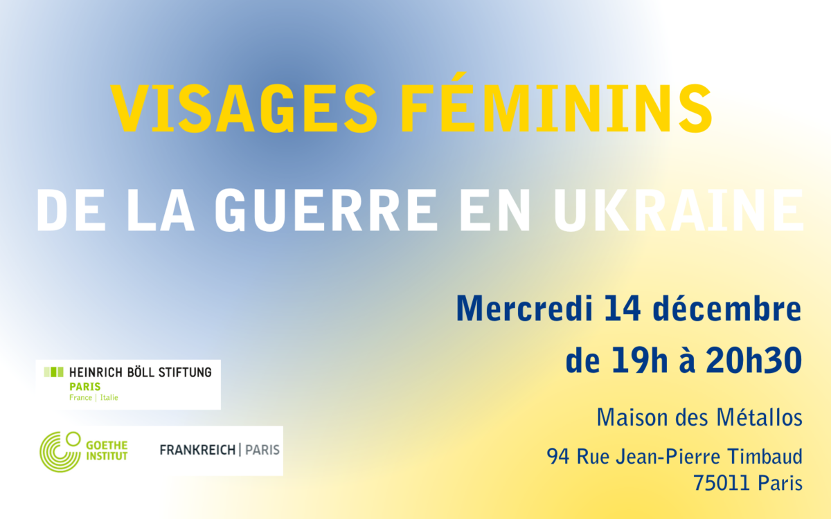 Visages féminins de la guerre en Ukraine