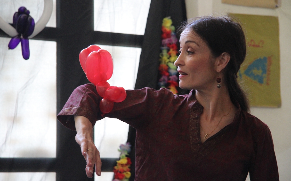 Katia, actrice spectacle grande, grosse, grasse, carotte