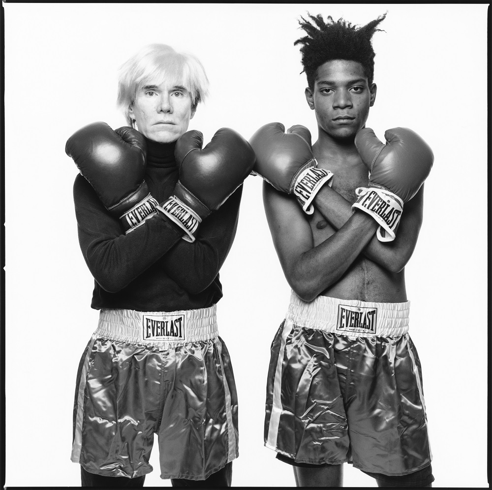 Andy Warhol and Jean-Michel Basquiat #143 New York City, July 10, 1985
