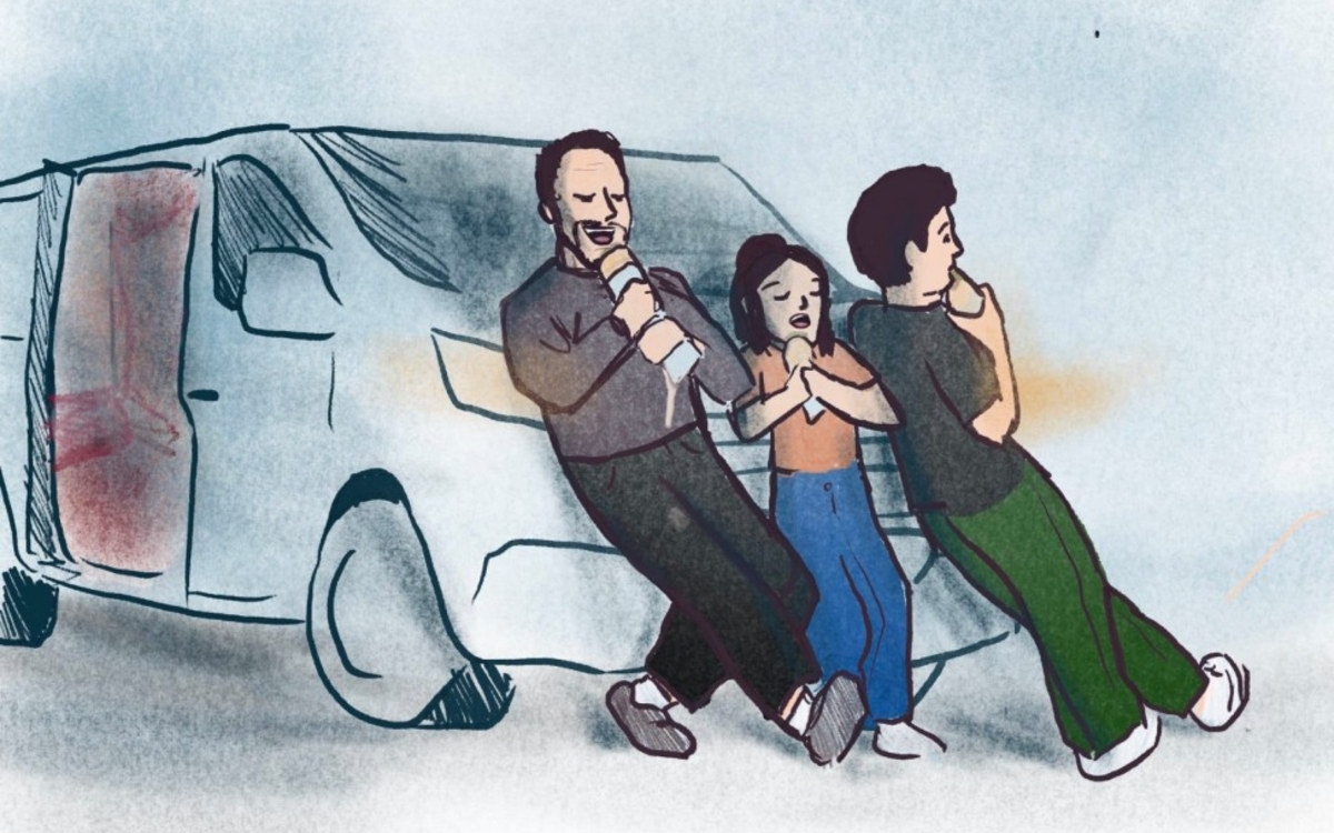 Visuel dessin Ce que tu souhaites entendre de Fayrouz Harmatallah Sbaï pour la projection au Centre Paris Anim Bessie Smith le Mercredi 4 Janvier 2023.