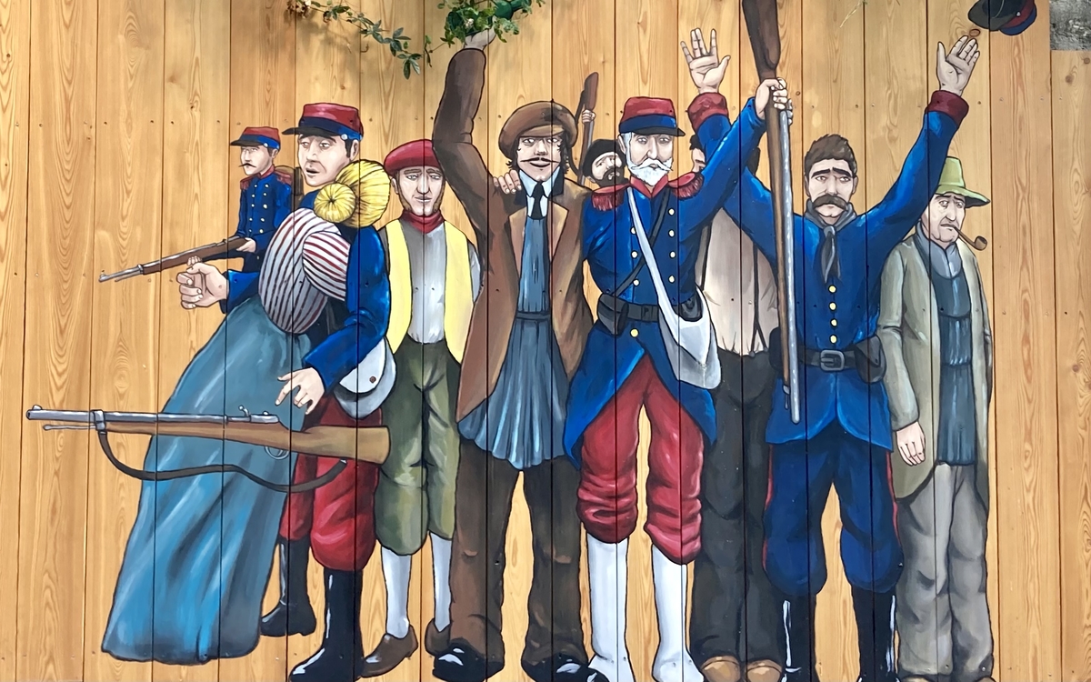 Fresque réalisée par Question Mark