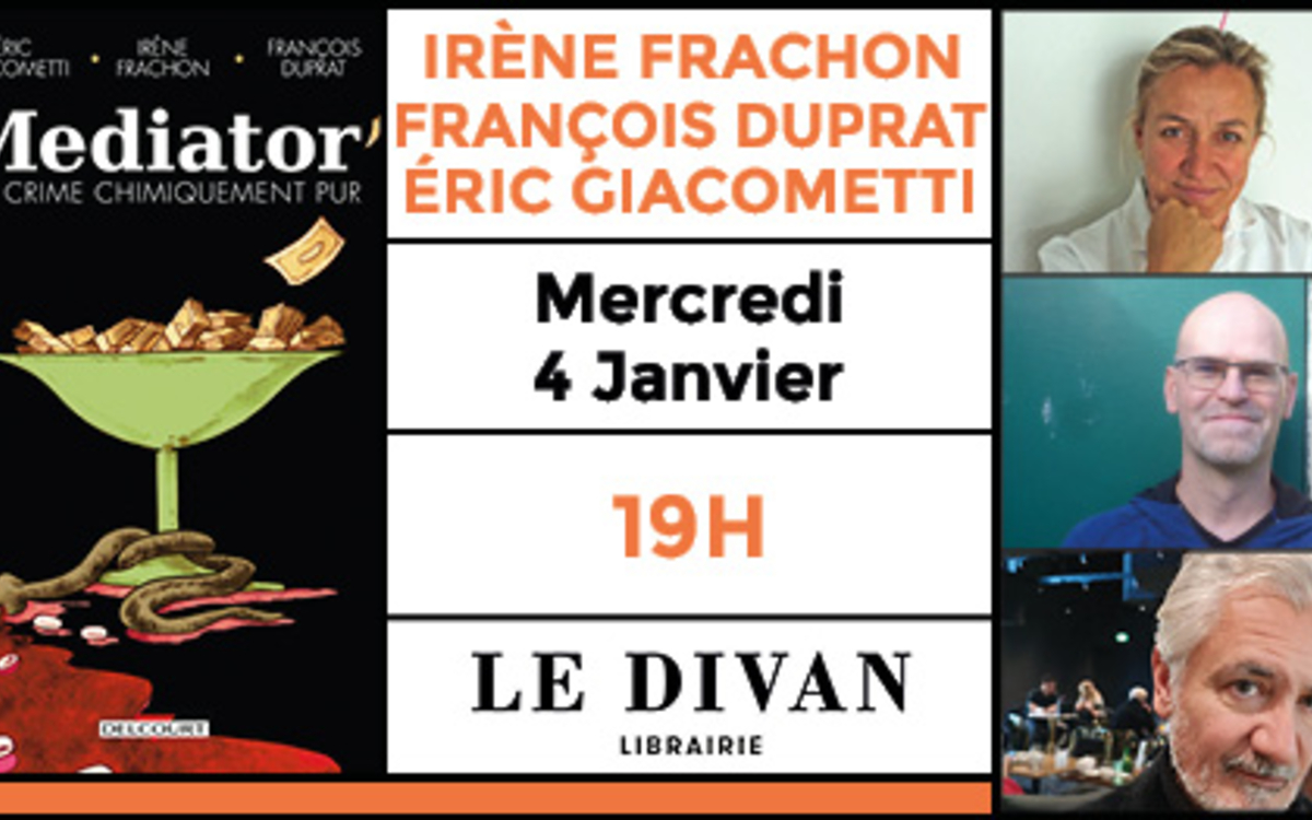 Rencontre BD avec Éric Giacometti, Irène Frachon et François Duprat LDP