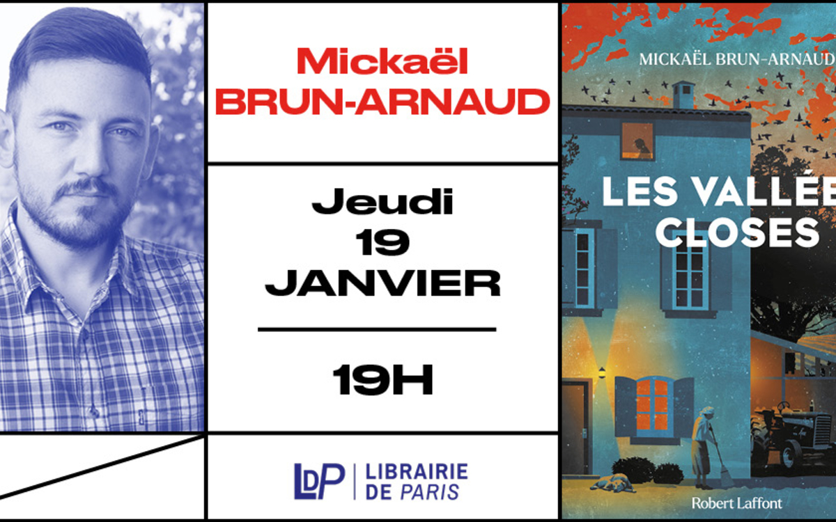 Rencontre littérature Mickaël Brun-Arnaud LDP