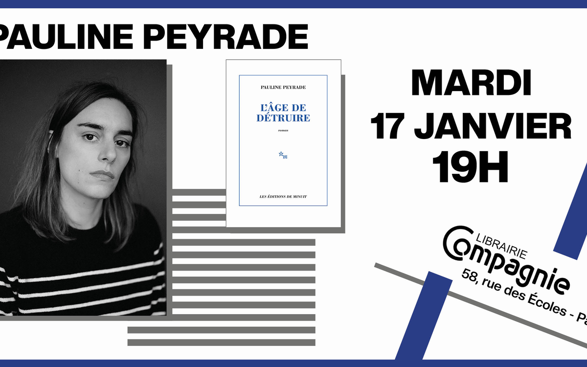 Rencontre littérature avec Pauline Peyrade LC