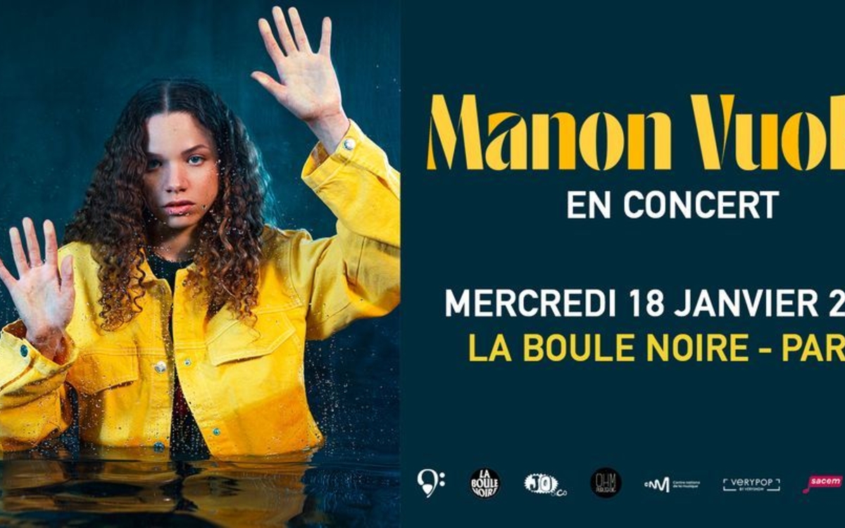 Manon Vuoko en concert à la Boule Noire après la Web série