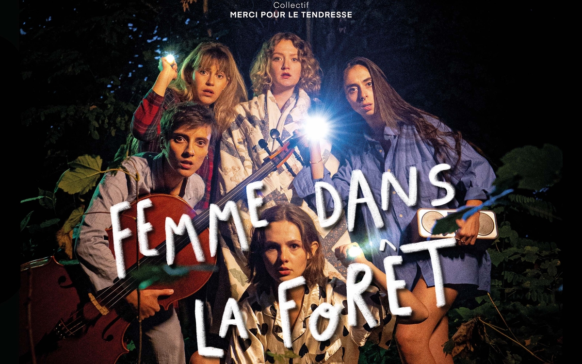 Collectif Merci pour la tendresse, Femme dans la forêt 