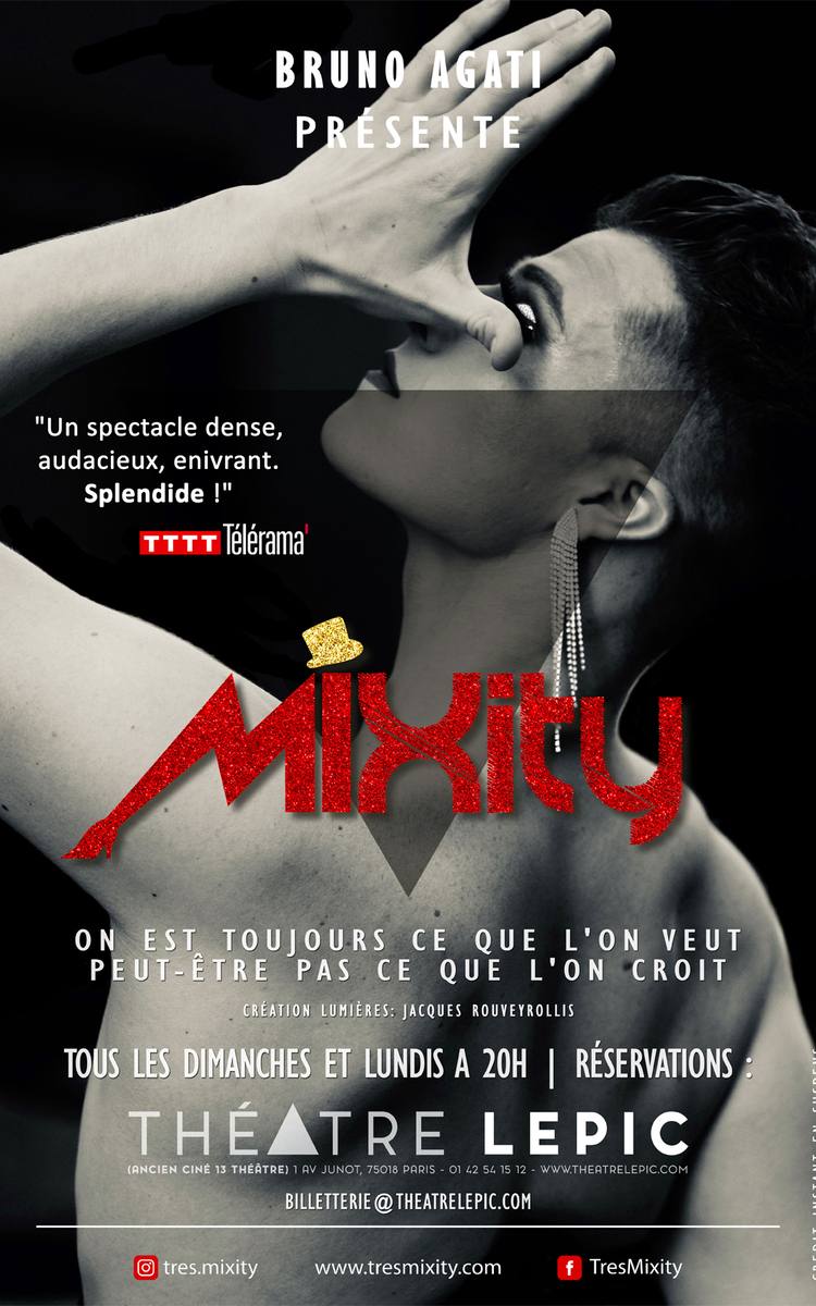 Affiche du spectacle Mixity au Théâtre Lepic