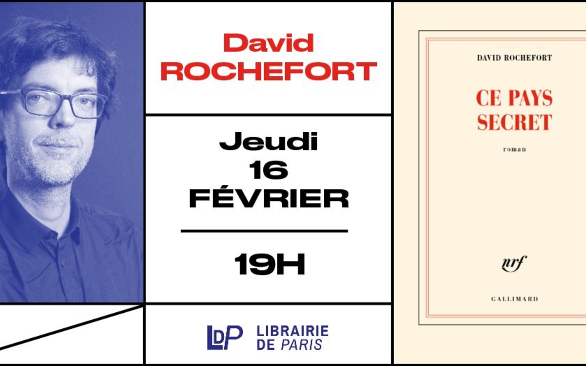 Rencontre littérature avec David Rochefort LDP