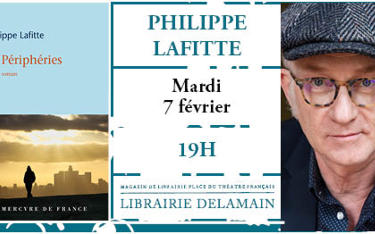 Invitation à la rencontre avec Philippe Lafitte au Divan, le mardi 7 février 2023 à 19 heures