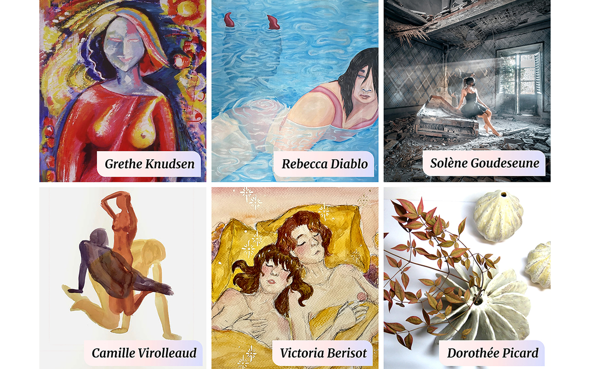 Dans le cadre du mois de l’égalité femme-homme, la Mairie du 14e invite 6 femmes à exposer à la Galerie du Montparnasse. L’exposition « Regard Croisés » présentera leur travail. Elles interrogent dans leurs œuvres les relations femmes-hommes et/ou le concept de féminité. Les artistes sont : Victoria Berisot, Rebecca Diablo, Solène Goudeseune, Grethe Knudsen et Camille Virolleaud