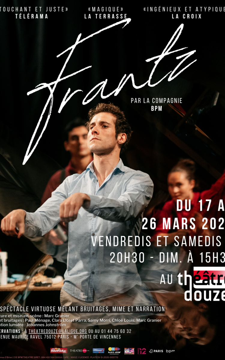 Frantz, un spectacle tout public au Théâtre Douze
