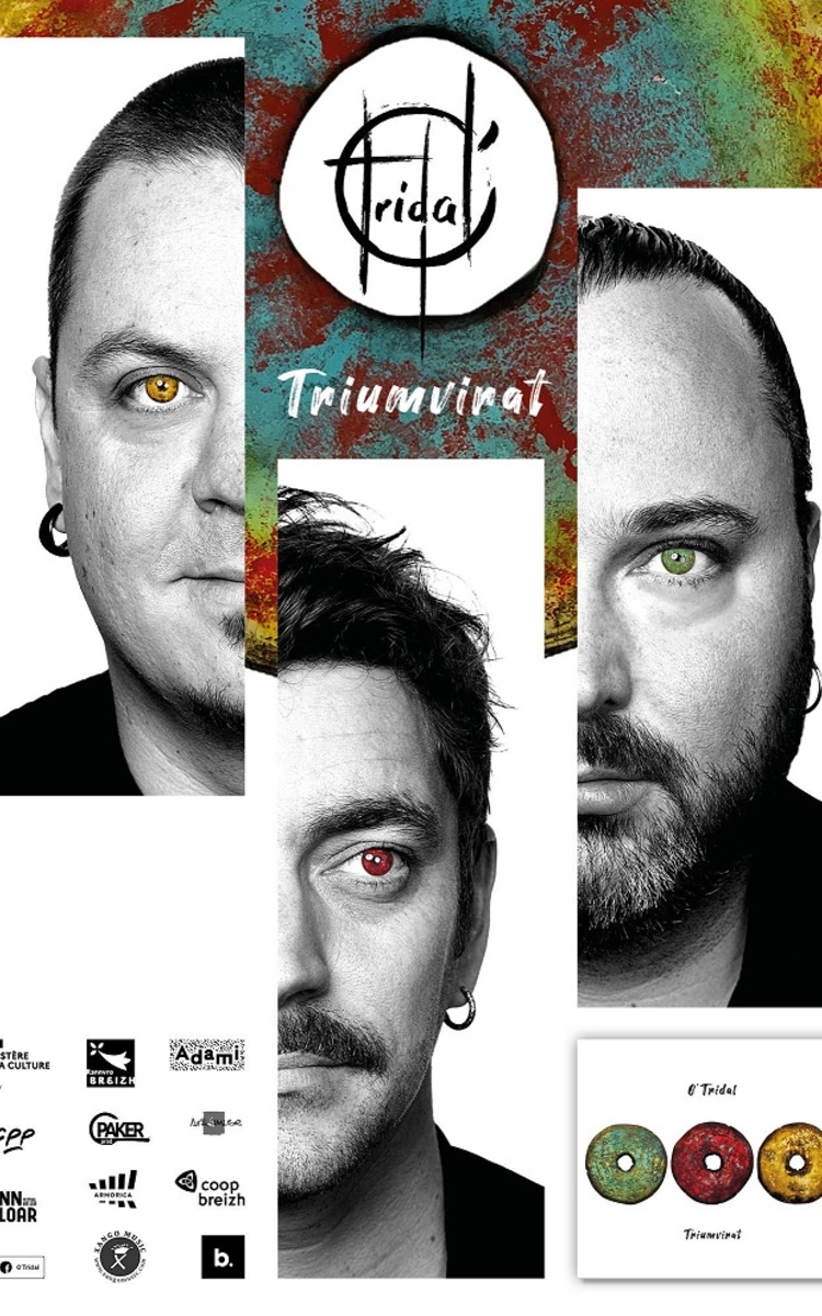 O'Tridal dévoile son nouvel album "Triumvirat"