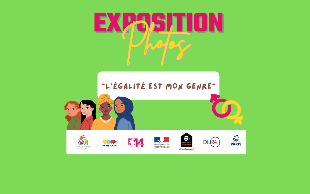 Grâce à notre réseau de photographes, nous proposons une exposition photographique sur le thème de l'égalité qui souligne que la diversité est une richesse.