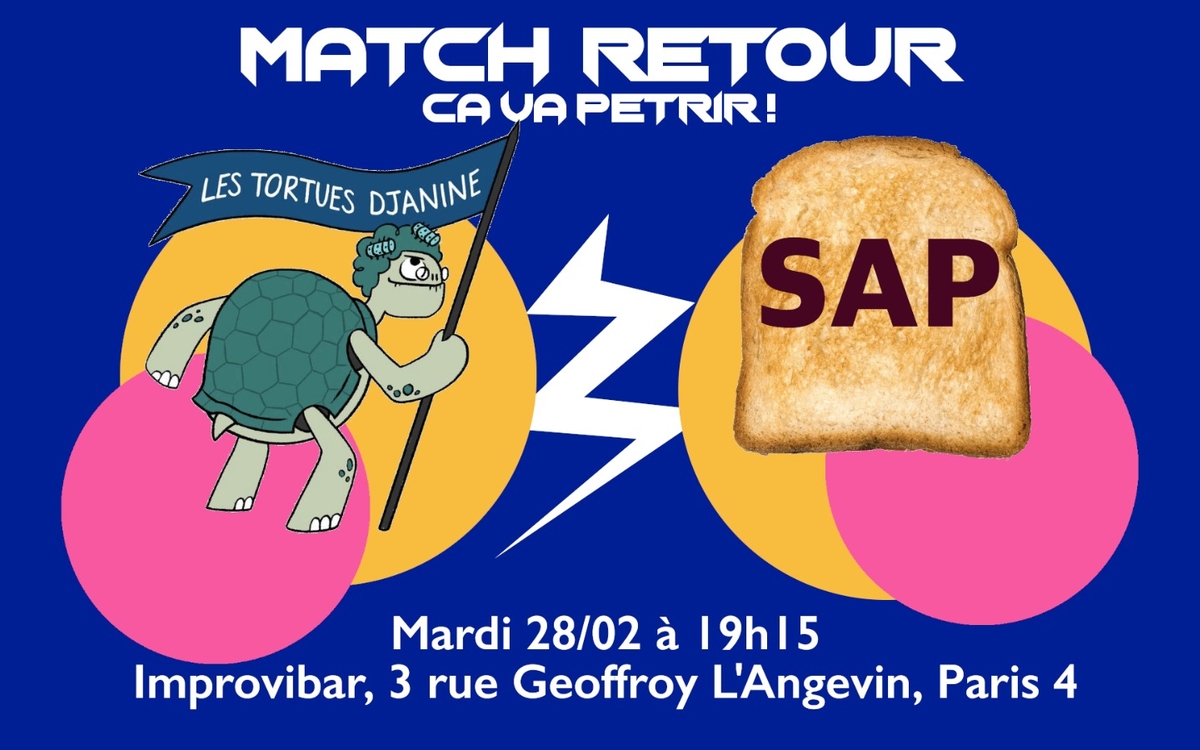 Affiche - Mardi 28/02 à 19h15 Improvibar