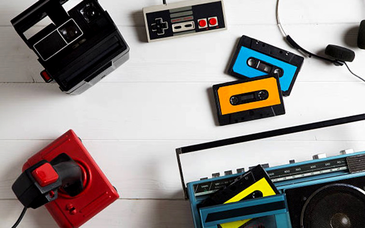 Photo de différents jeux vidéo des années 80-90