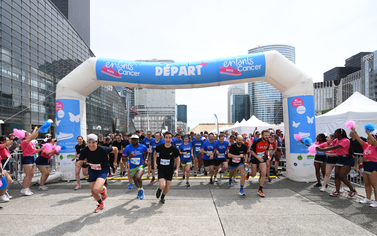 Course solidaire Enfants sans Cancer City