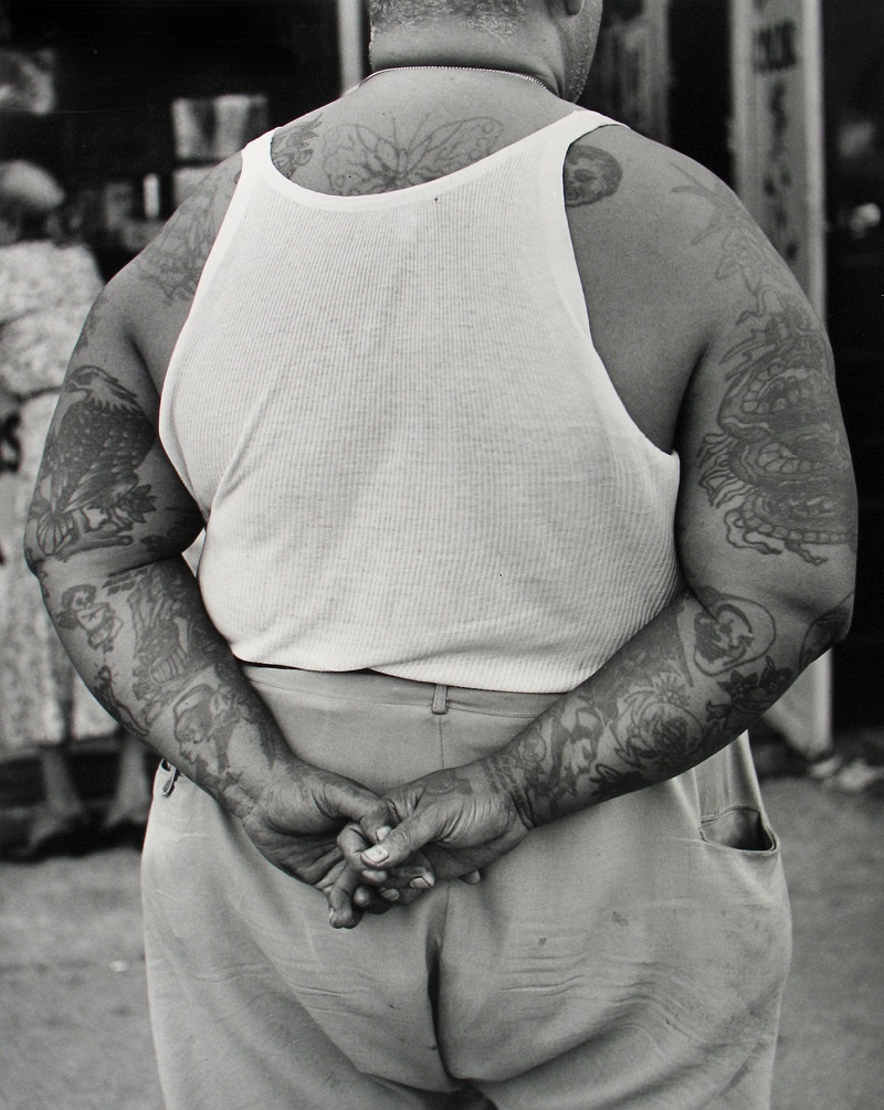Leon Levinstein - Back Tattoo, c.1965