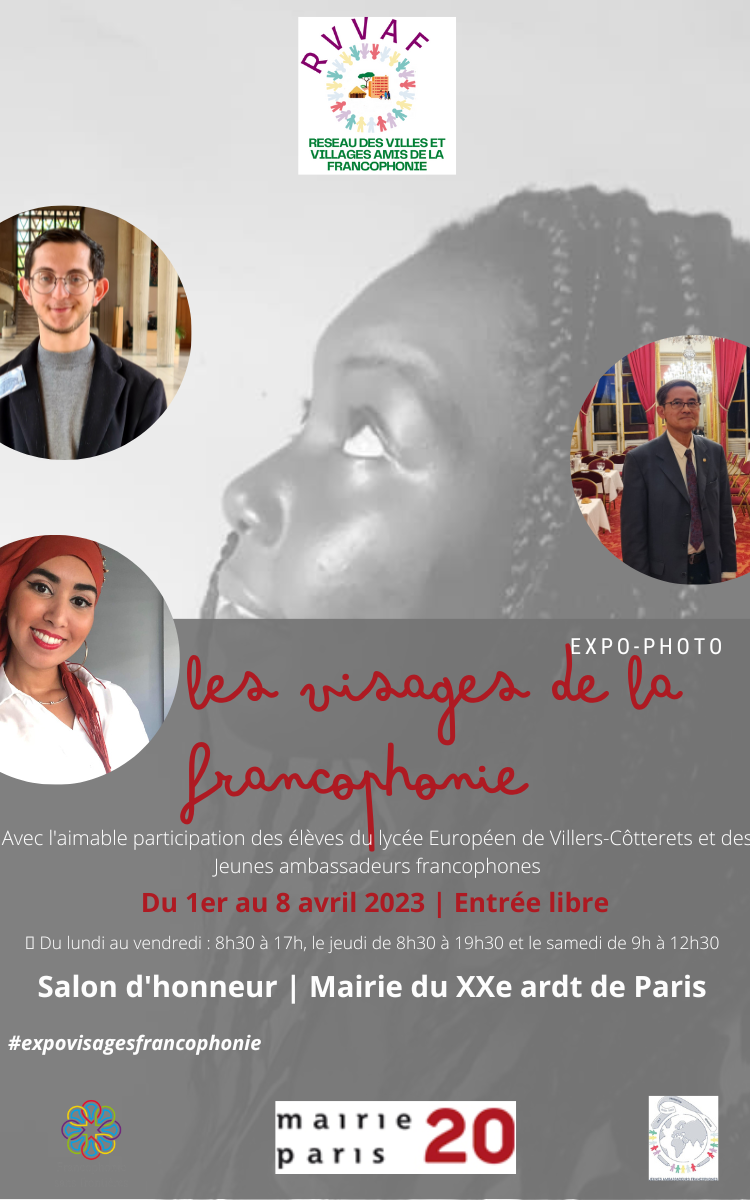 Affiche Les Visages de la Francophonie