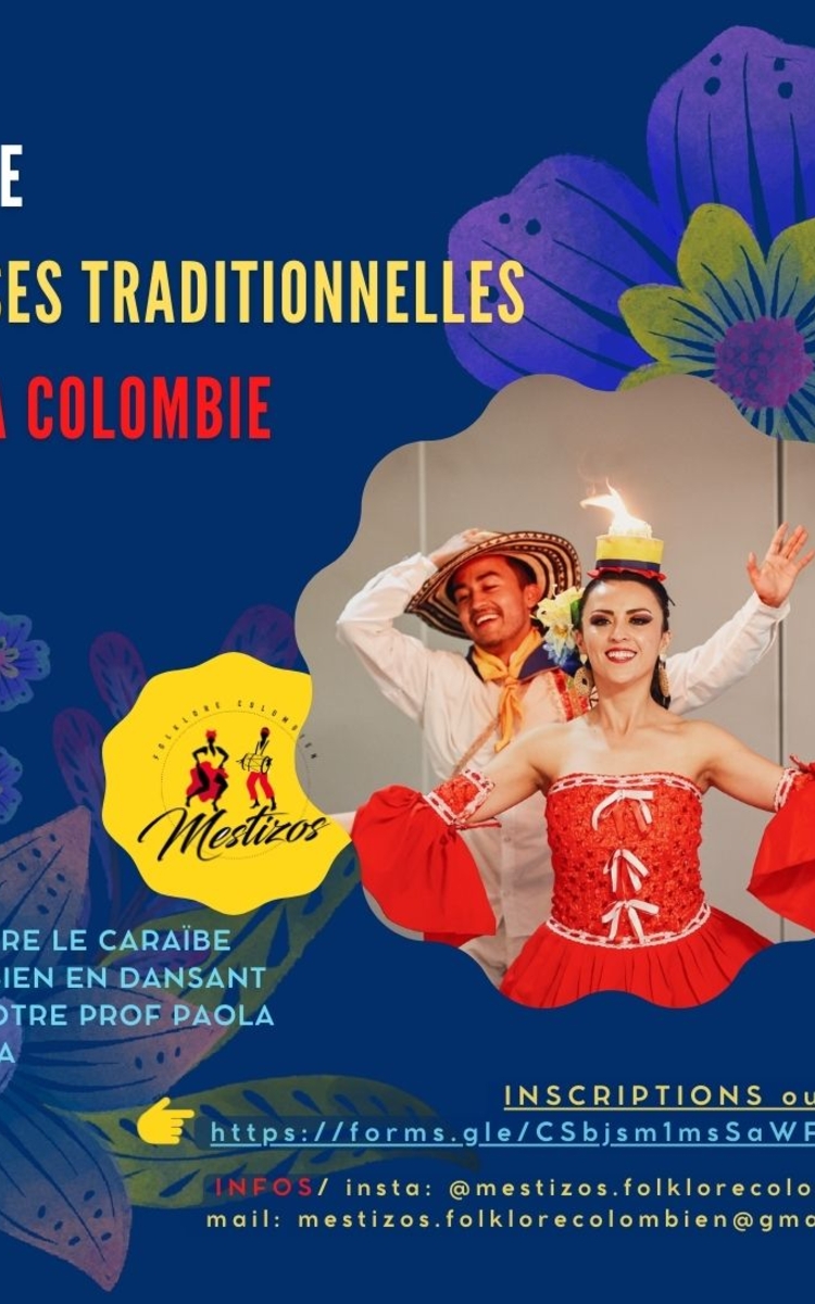 Photo de nôtre prof @PaolitaBarbosa dansant la Cumbia 
