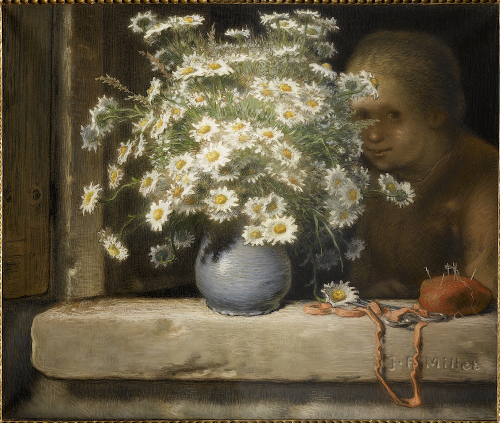 Jean-François Millet - Le Bouquet de marguerites