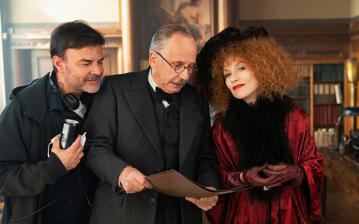 Fabrice Luchini, François Ozon, Isabelle Huppert