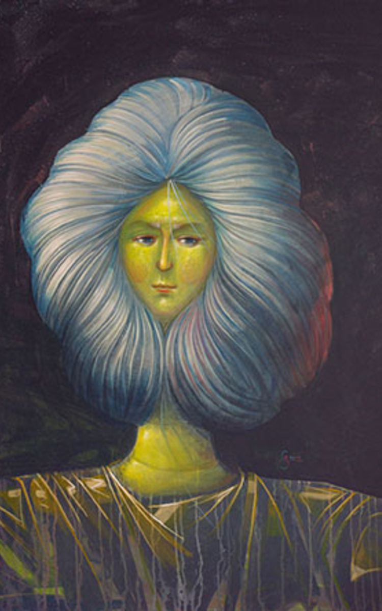 Figure en art contemporain de l'icône par Djordje Savic 