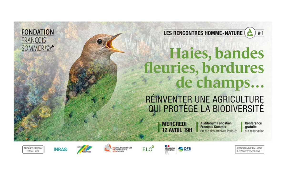 Conférence 1 du pôle Nature de la Fondation François Sommer. 