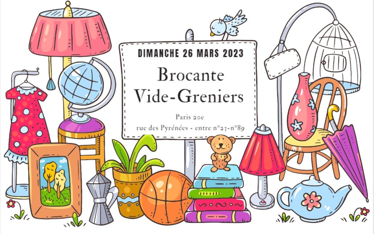 Vide-greniers 26 mars 2023