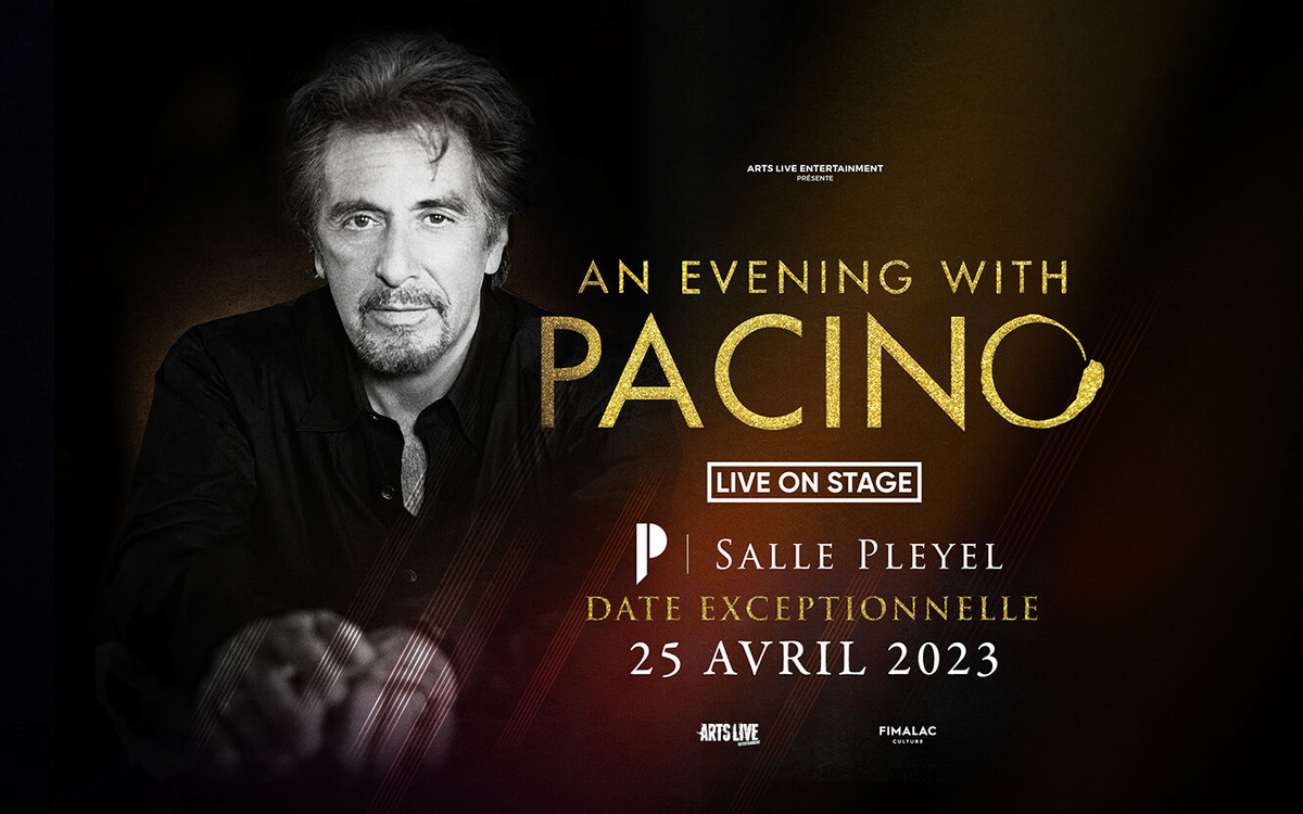 Al Pacino à la Salle Pleyel