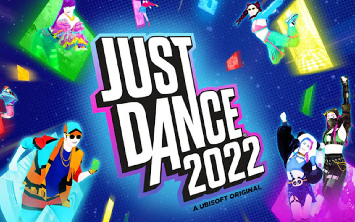 personnages colorés dansants. Jeu vidéo : just dance