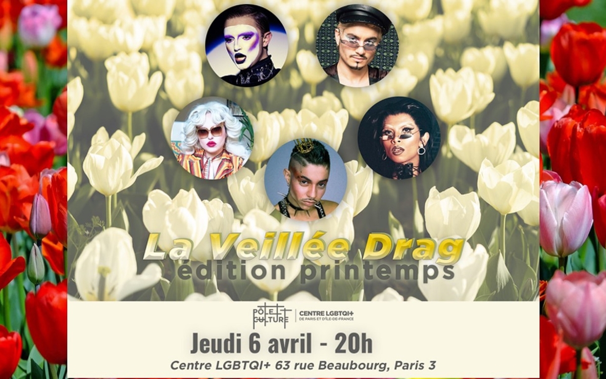 Soirée Drag au Centre LGBTQI+