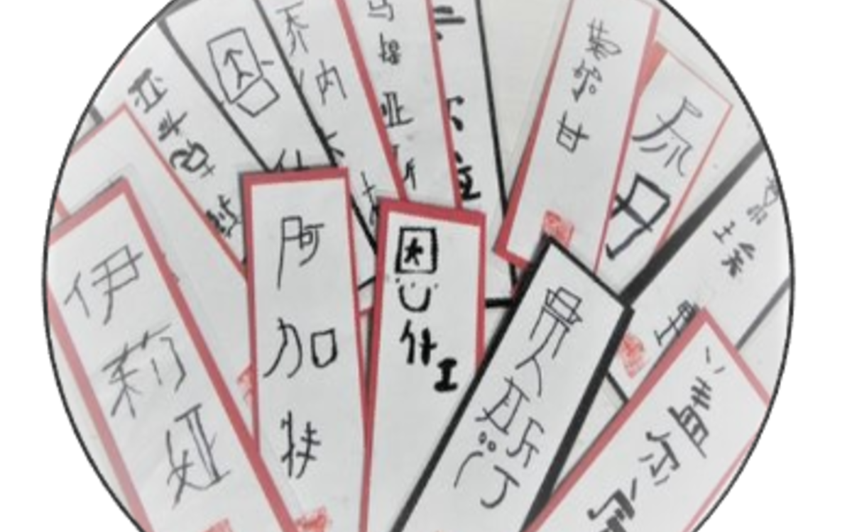 Marque pages chinois