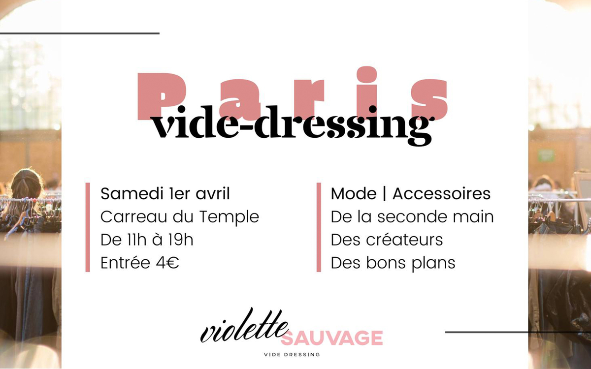 Fashion Flea Market - Violette Sauvage - Samedi 1er avril 2023 de 11h à 19h