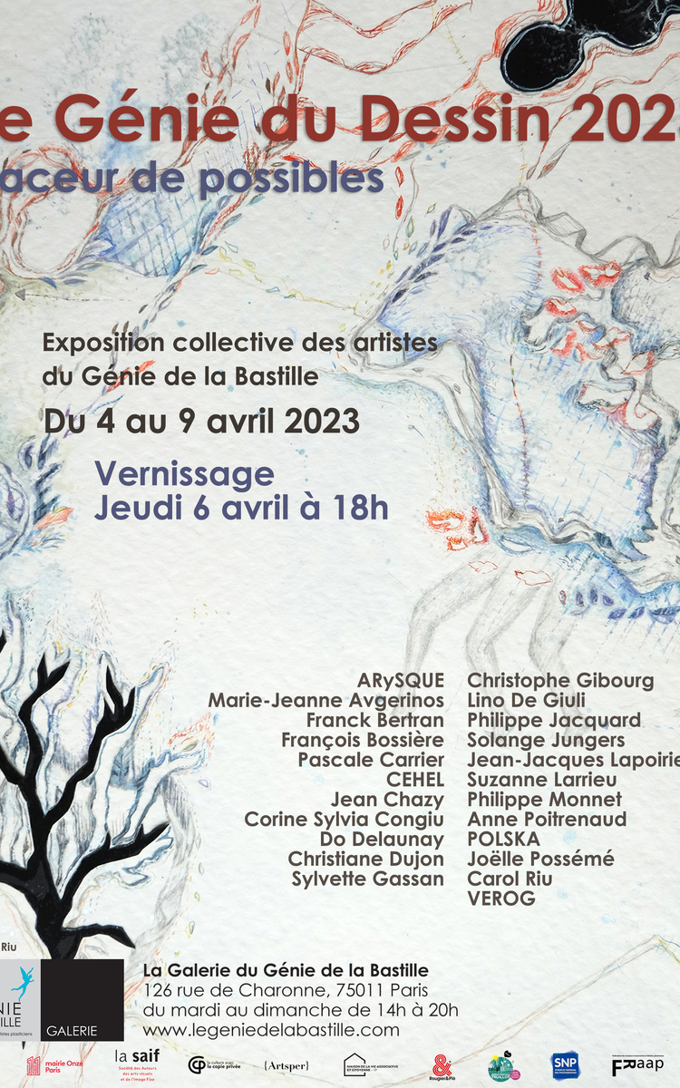 Affiche Le Génie du Dessin 2023